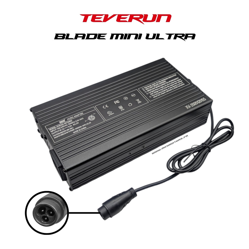 TEVERUN BLADE MINI ULTRA | CHARGEUR RAPIDE 67,2V 6A