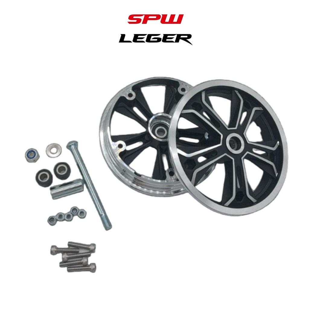 LLANTA DELANTERA DE ALUMINIO SPW LEGER CON TORNILLOS