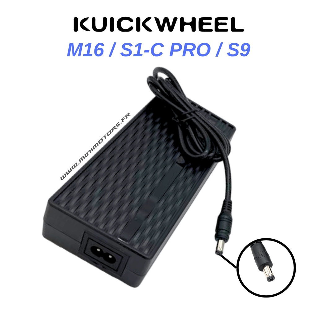 KUICKWHEEL S1-C PRO | CHARGEUR RAPIDE 36V (42V 3A)