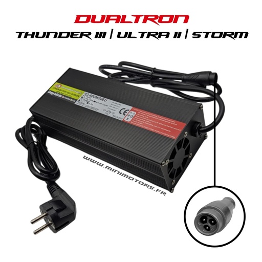 [DLT00459] DUALTRON THUNDER 3, ULTRA 2, STORM | CHARGEUR RAPIDE 72V