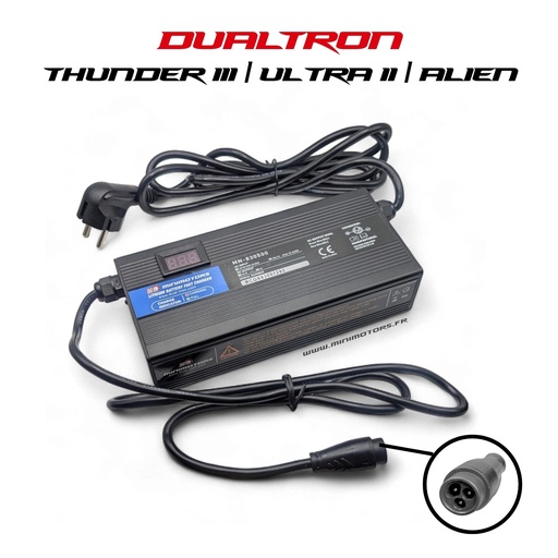 [DLT01758] DUALTRON ALIEN, THUNDER 3, ULTRA 2, STORM | CHARGEUR RAPIDE 83V pour 72V
