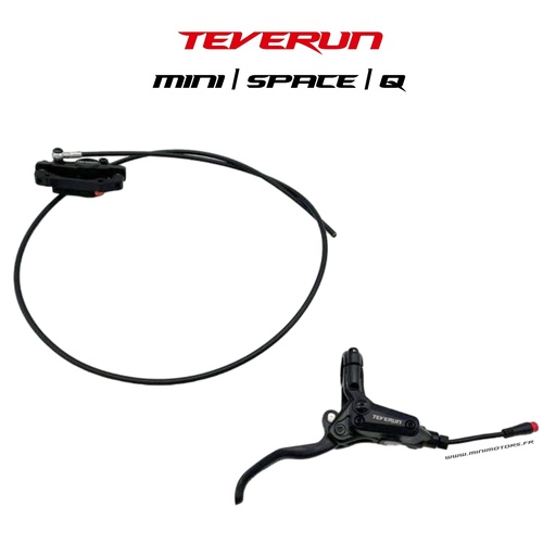 [TVR00198] TEVERUN FIGHTER MINI & SPACE & MINI Q | KIT DE FRENO HIDRÁULICO DELANTERO COMPLETO
