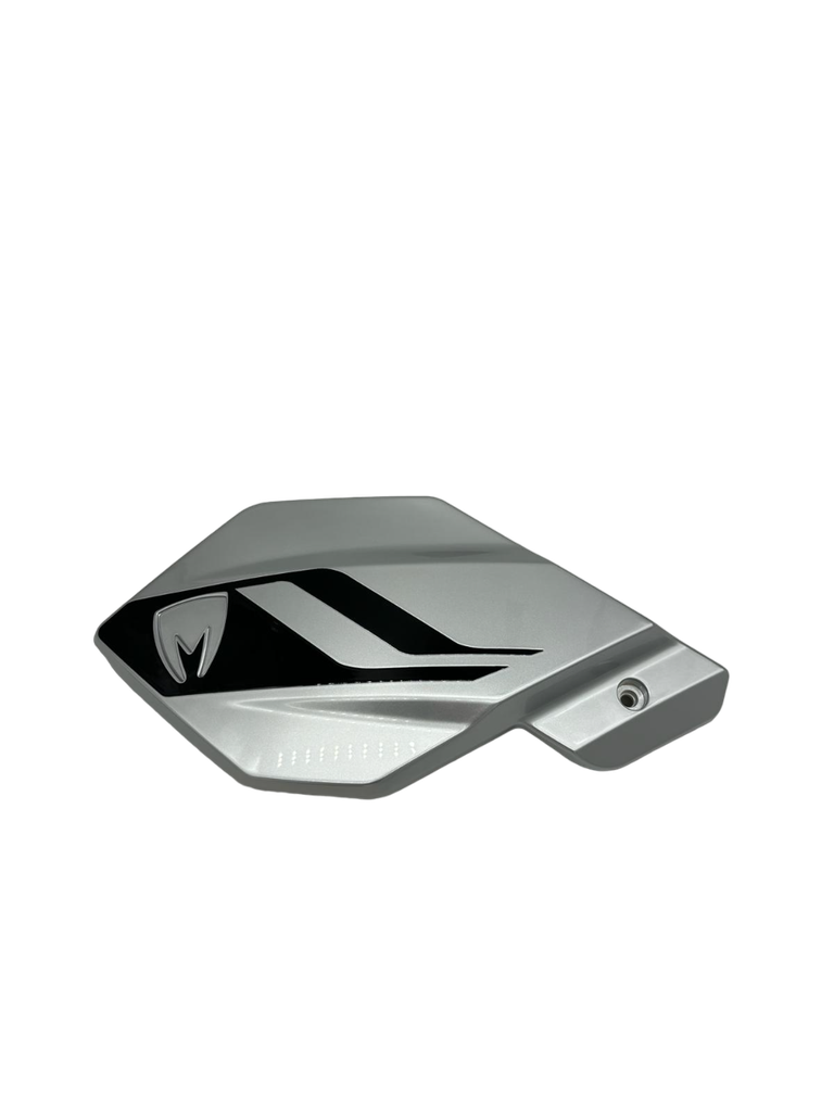MINO | Tapa de batería izquierda, ABS, color plata