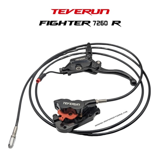 [TVR00277] TEVERUN 7260R | TEVERUN 7260R | COMPLETE REAR BRAKE KIT (4 PISTONS) V2