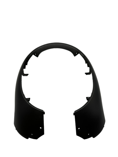 [HORWIN0484] EK1 y EK3 Pieza V del carenado frontal delantero NEGRO MATE